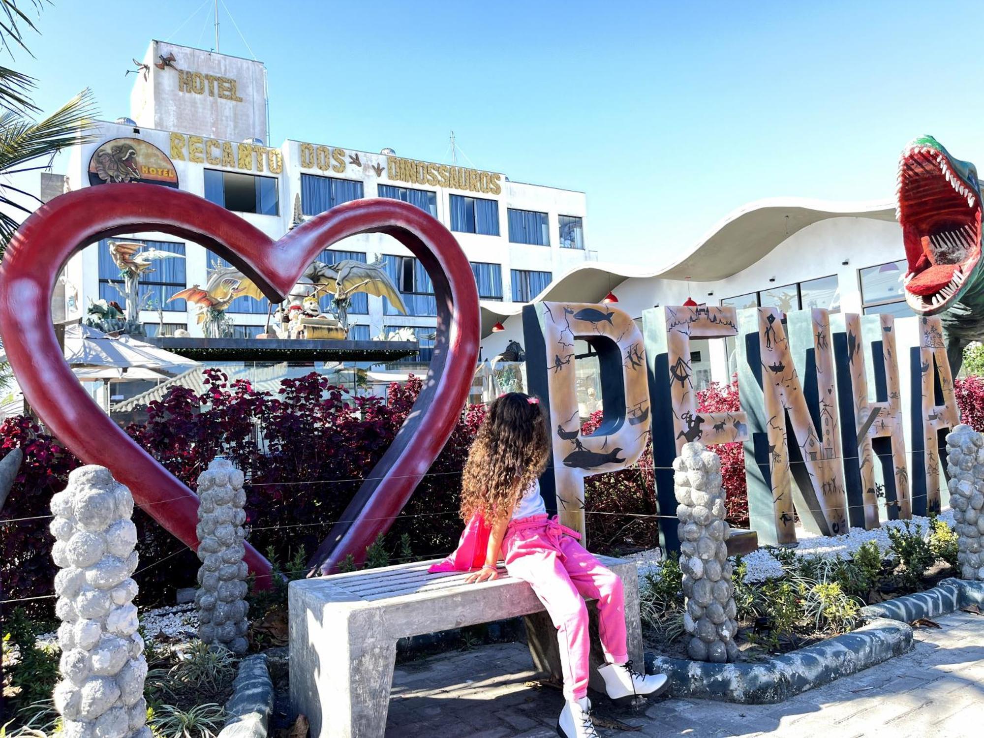 פנייה Hotel Recanto Dos Dinossauros מראה חיצוני תמונה