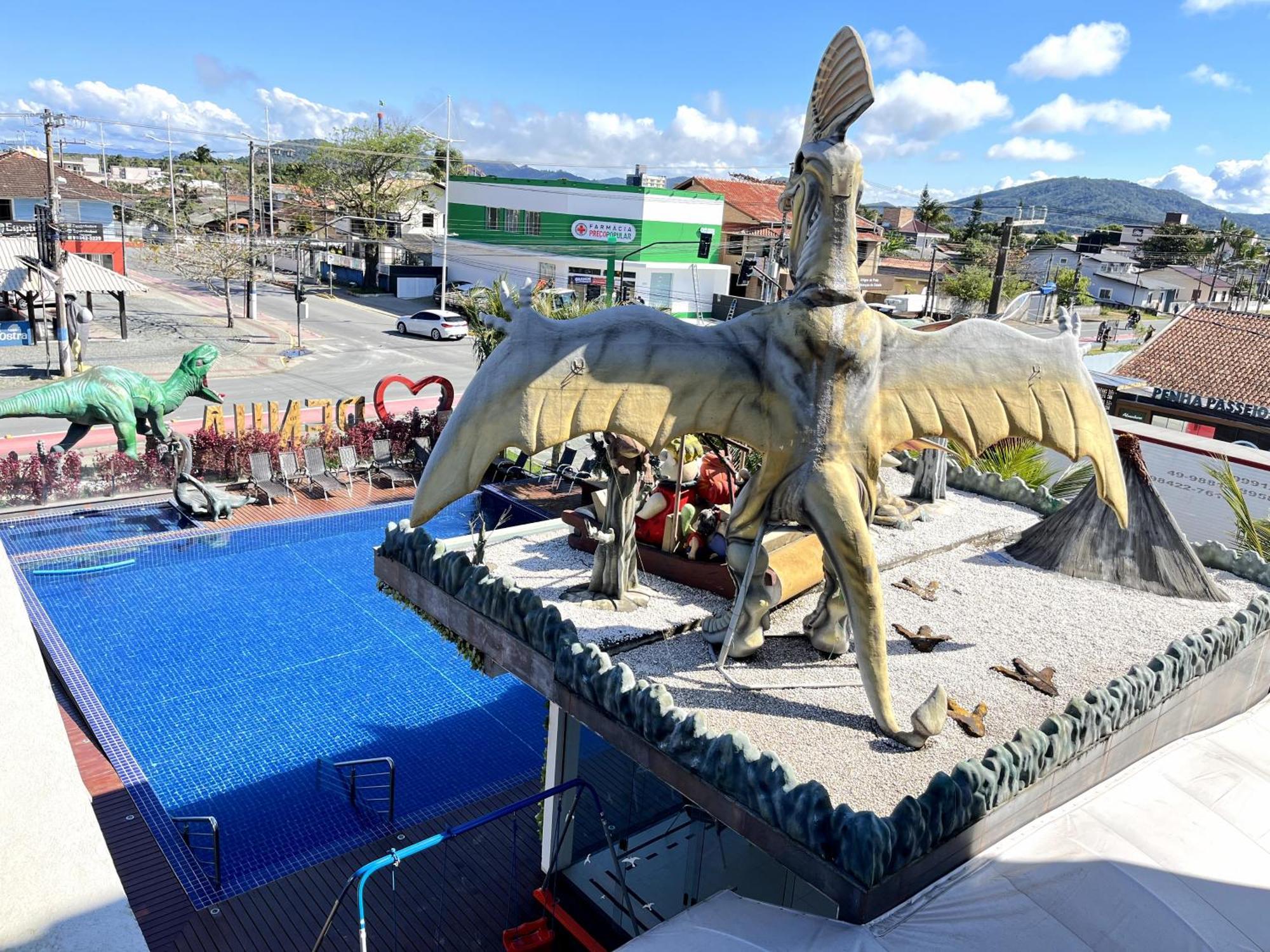 פנייה Hotel Recanto Dos Dinossauros מראה חיצוני תמונה