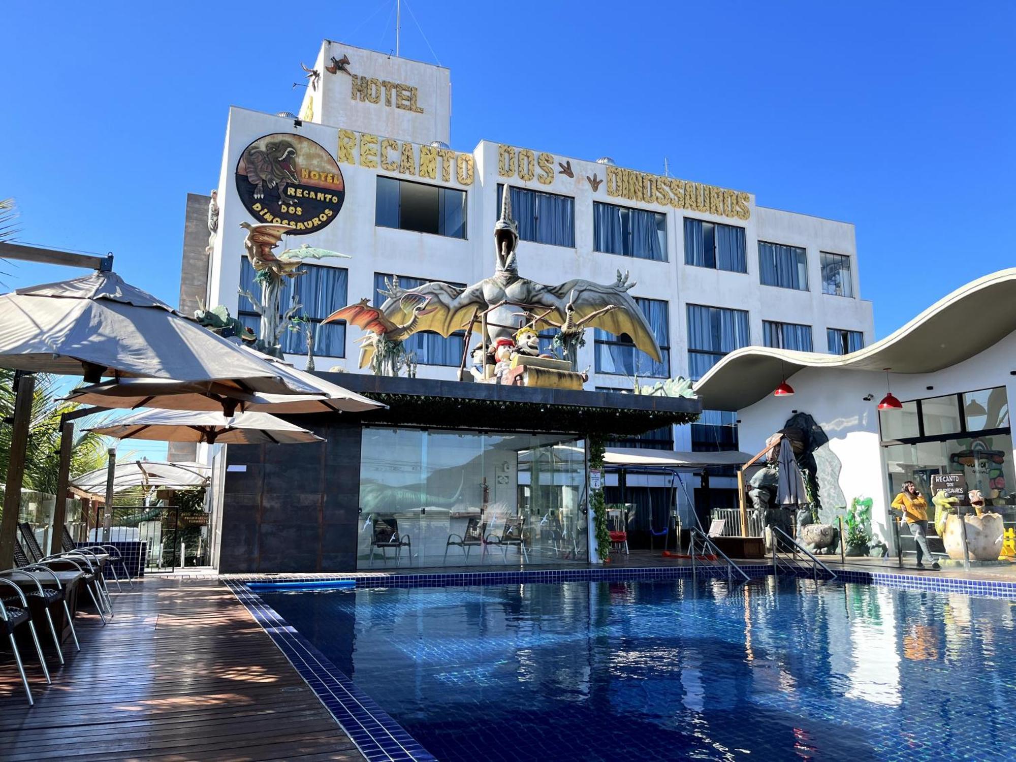 פנייה Hotel Recanto Dos Dinossauros מראה חיצוני תמונה