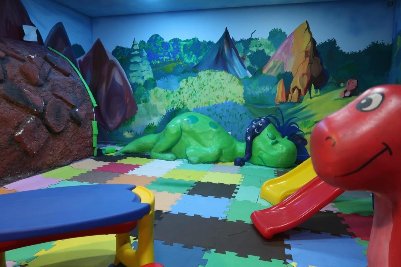 פנייה Hotel Recanto Dos Dinossauros מראה חיצוני תמונה