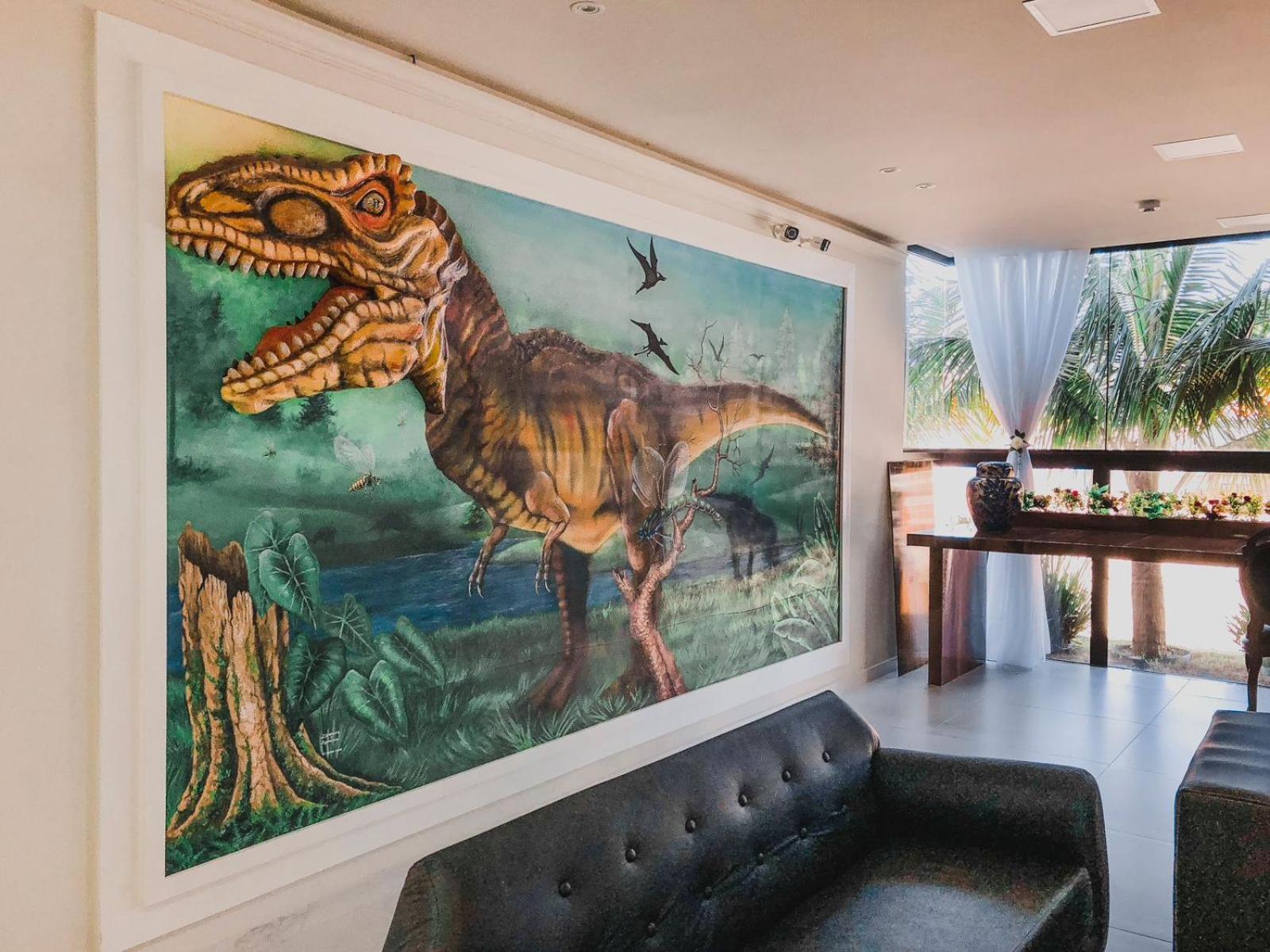 פנייה Hotel Recanto Dos Dinossauros מראה חיצוני תמונה